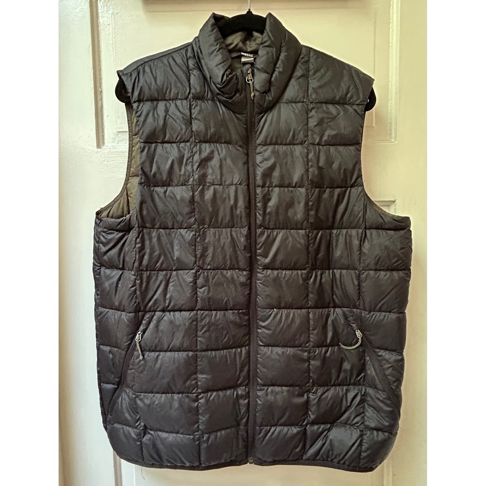 REI Co-op 650 Men's Down Puffer Vest Black Size Large